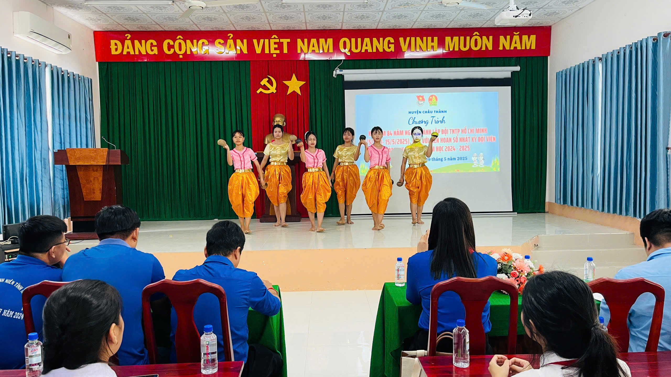 CHÂU THÀNH: SÔI NỔI CHƯƠNG TRÌNH KỶ NIỆM 84 NĂM NGÀY THÀNH LẬP ĐỘI TNTP HỒ CHÍ MINH (15/5/1941 – 15/5/2025) 
